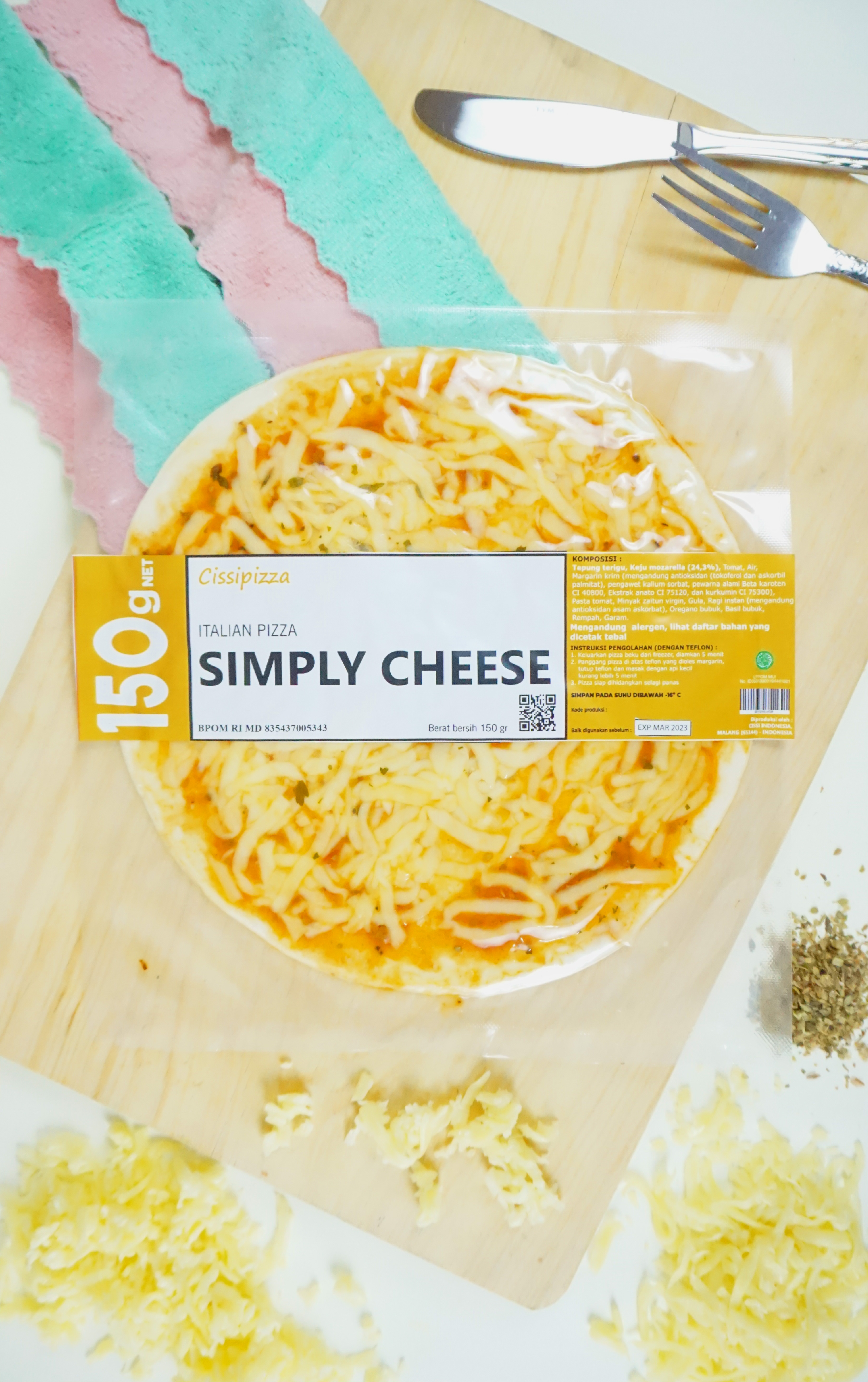 Simply Cheese Frozen 